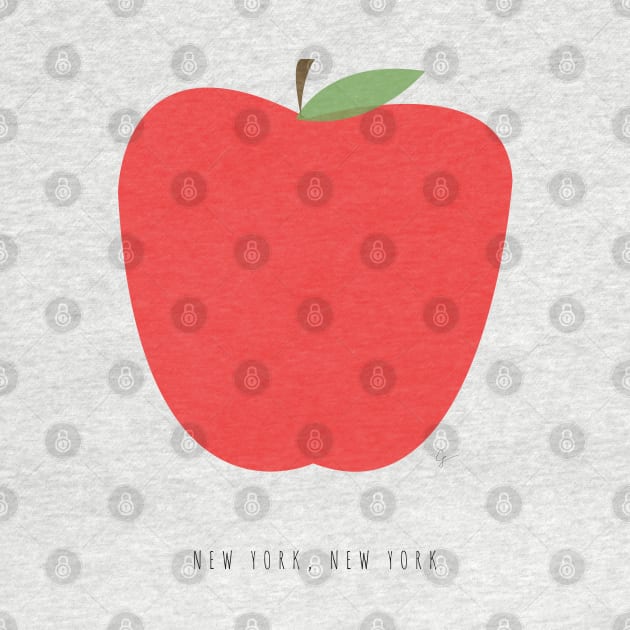 New York City, NYC Apple by lymancreativeco